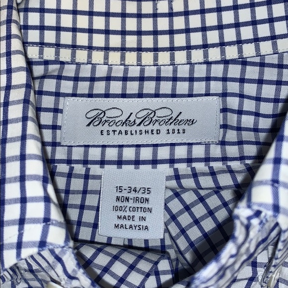 VINTAGE Brooks Bros Shirt - 15, 34/35 - Picture 4 of 5